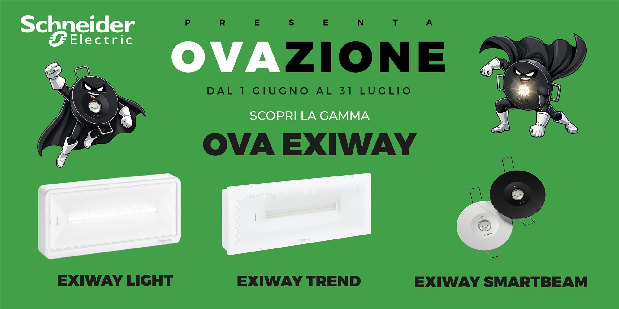 Promo Exiway Ovazione Schneider 2026